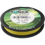 Power Pro 150yd Hi-Vis Yellow Braid Fishing LineStock Up